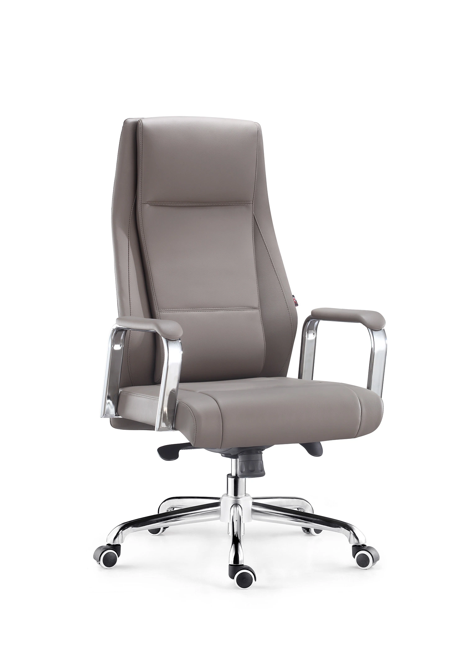 Vente à chaud mobilier de bureau chaise pivotante grise à haut dossier Pour Manager