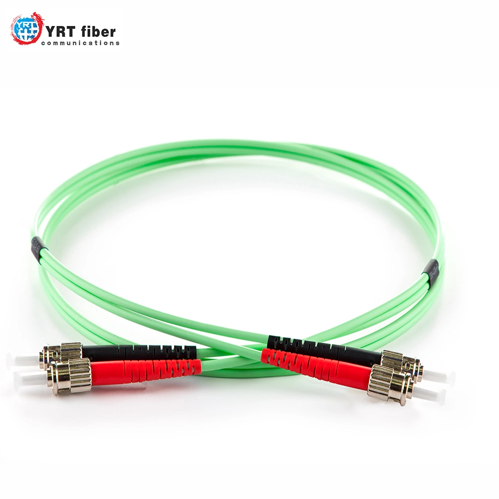 Cable de conexión OM5 para conectores LC/St/FC/SC de fibra óptica multimodo para interiores