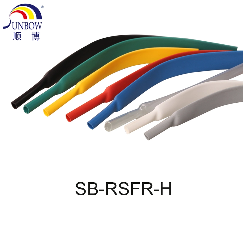 Flexible Flame Retardant Electric Wire Insulation Polyolefin PE Heat Shrink Tubing