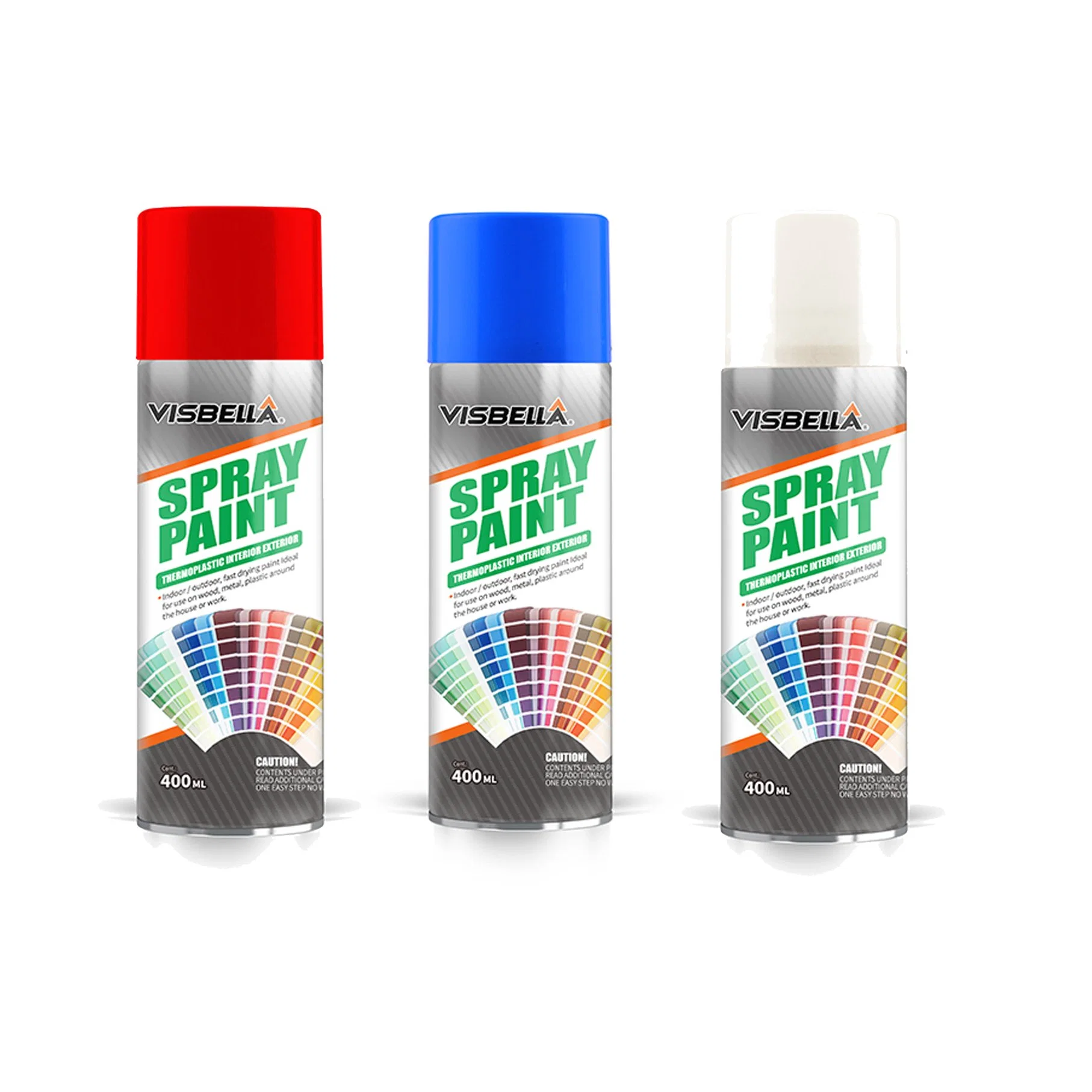 Résistant à la chaleur voiture 400ml coloré de peinture en aérosol