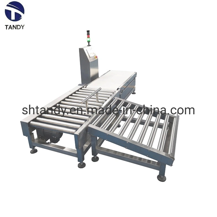 Food Processing Line Weight Sorting Checking Weigher