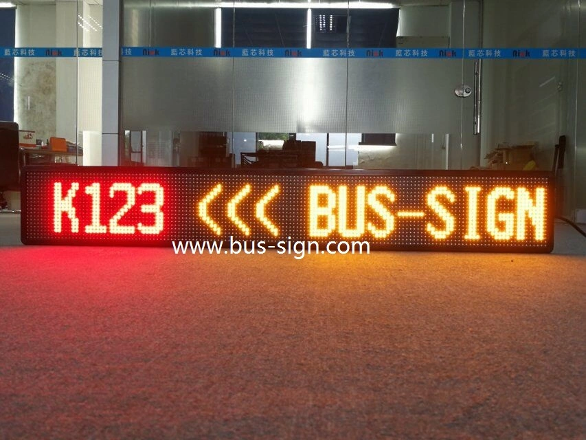 China Manufacturer Programmable LED Destination Sign