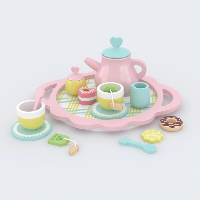 High Tea Set Aus Holz Afternoon Tea Set Aus Holz Spielzeug