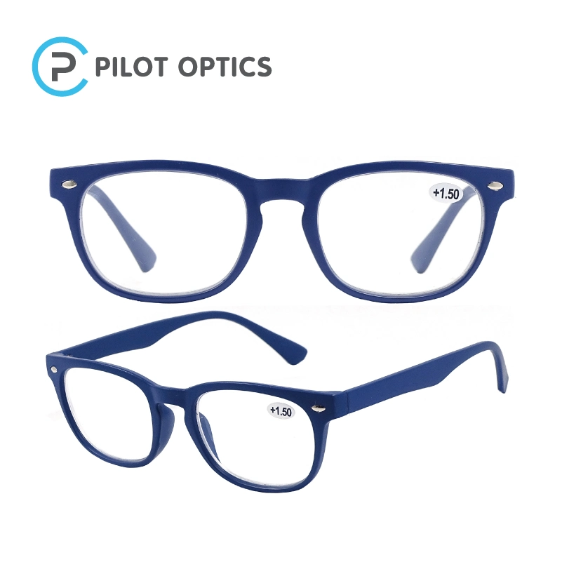 Pilot Optics 2023 Eco Friendly Classic Rectangle Customization Reading Glasses