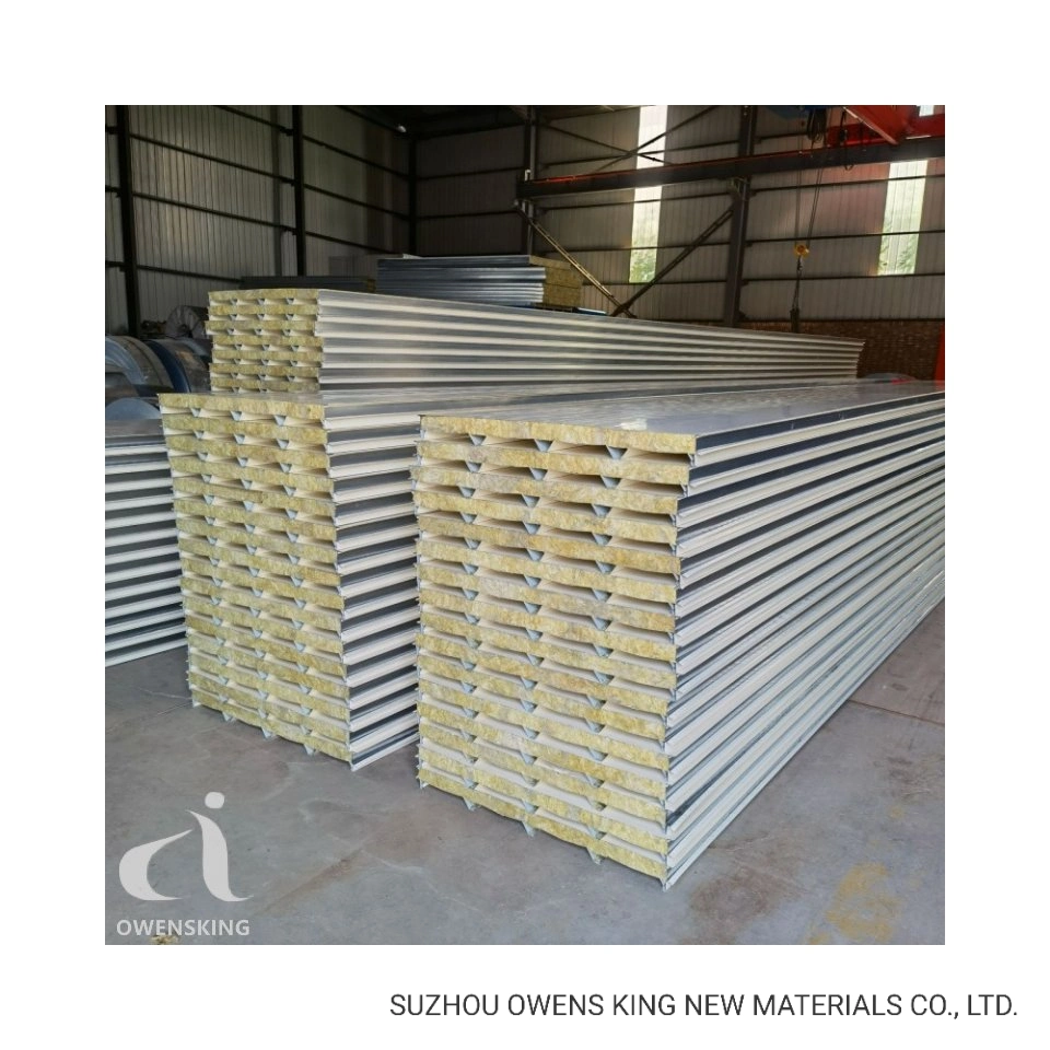 High quality/High cost performance  PU Polyurethane Insulated Roof and Wall Sandwich Panel for Cleanroom Peoject