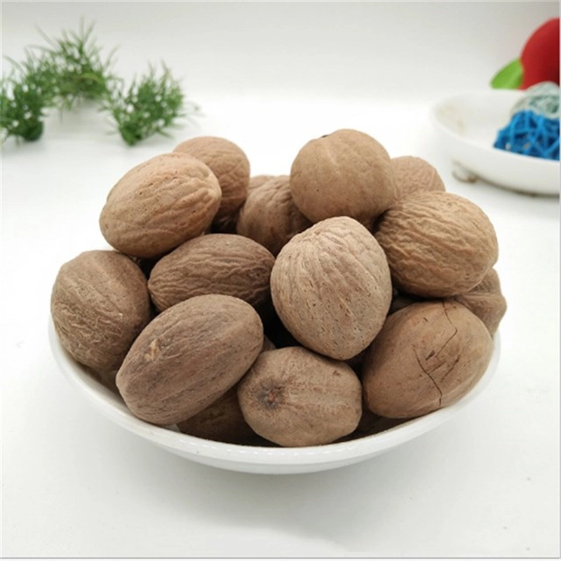 Rou Dou Kou Bulk Chinese Natural Herbal Myristica Fragrans Dried Whole Nutmeg For Spice