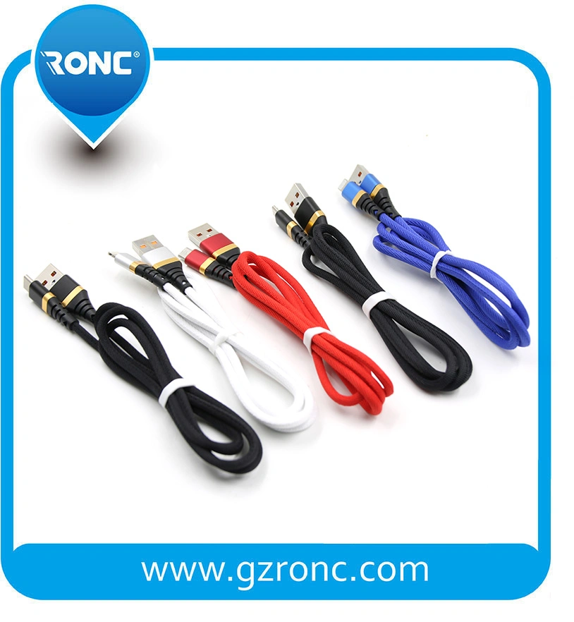 Wholesale/Supplier High quality/High cost performance  Alloy Connector Fast USB Charging Data Cable