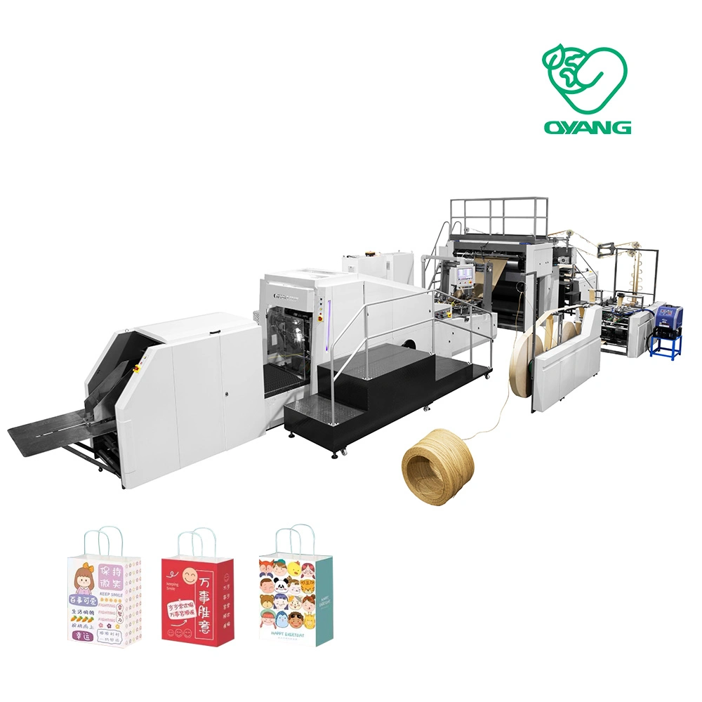 Well-Know Chinese Brand Paper Bag Making Machine Price New World a Model