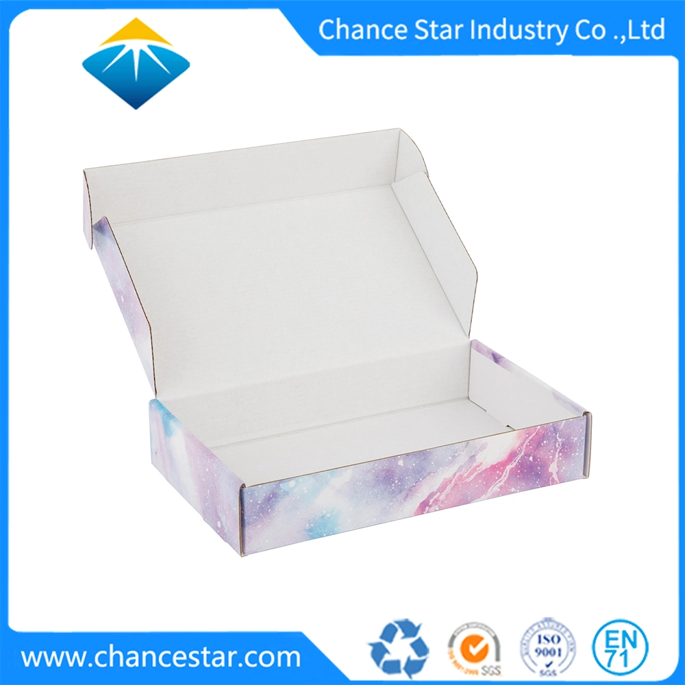 Custom Logo Printing Delivery Use Paper Cardboard Corrugate Mailer Box