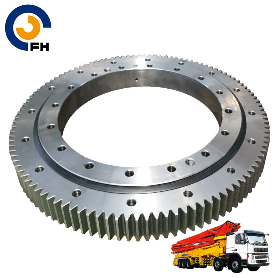 Long Spiral 01-1050-00 External Gear Engineering Drilling Rig Use Swing Ring External Teeth Ball Slewing Bearing