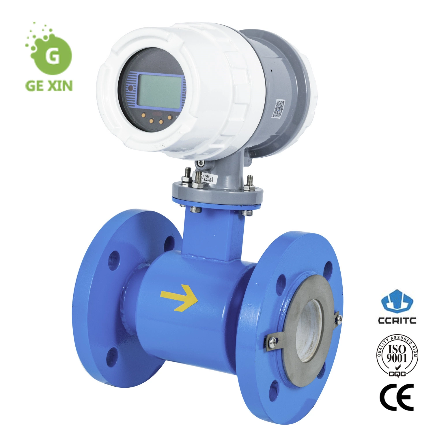 Stainless Steel Corrosive Liquid Electromagnetic Water Flow Meter