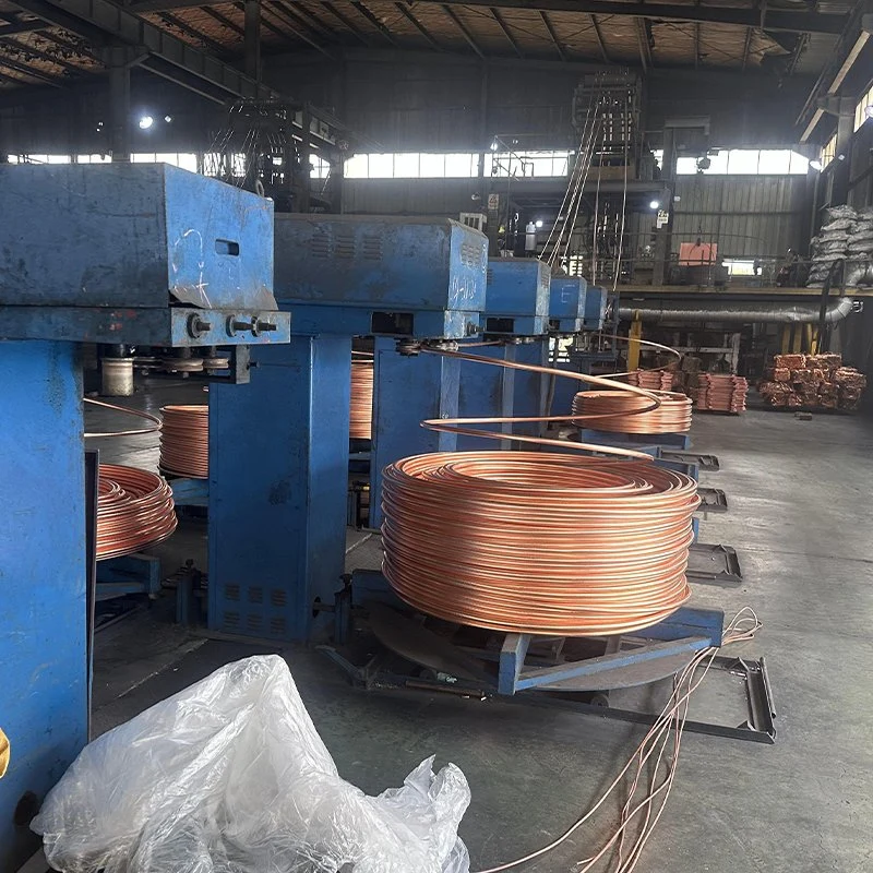 99.9% Copper Wire Rod ASTM C51900 Cu-ETP Cu-Ofe Red Copper Wire