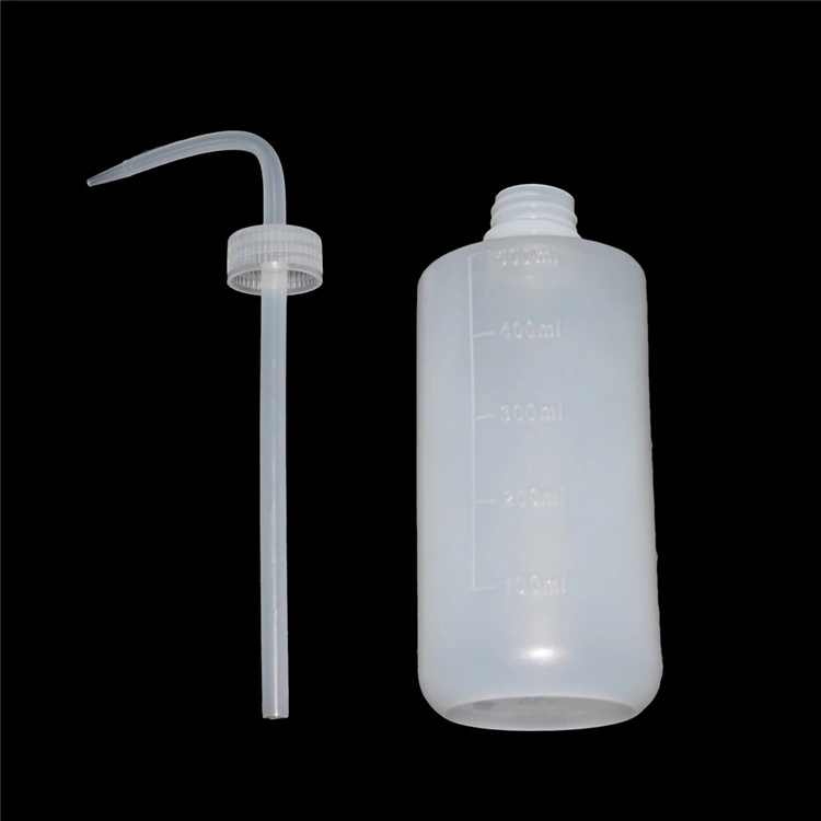 150/250/500ml Transparent Wash Bottle Watering Diffuser Plastic Tattoo Squeeze Bottle with Nozzle