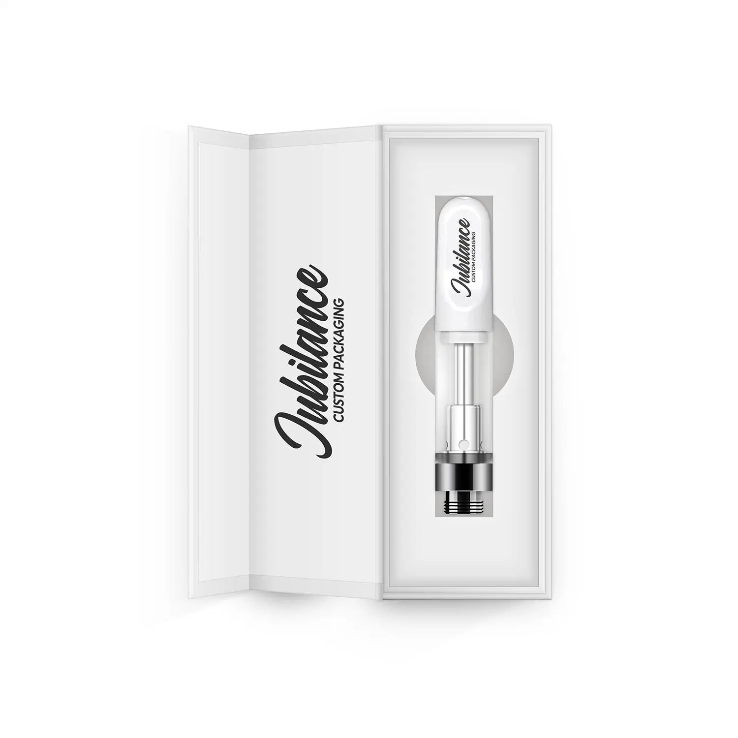 Non Leakage Jubilance Whole Ceramic 510 Thread Custom Logo Vape Cartridge