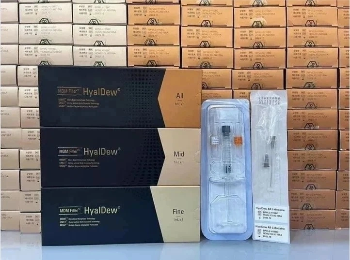 2023 nouveaux produits Corée Hyaldew 1 ml d'acide hyaluronique à action longue Mastic dermique Derm Line 1 ml augmentation de lèvre avec dermique coréen Lèvre de remplissage pleine