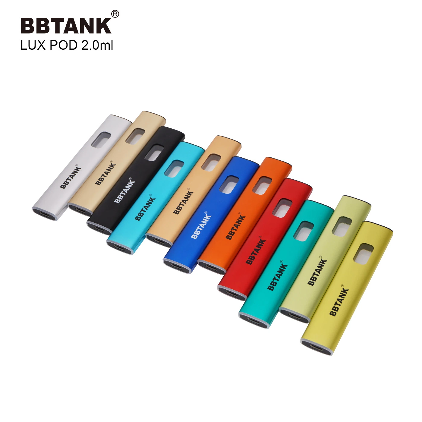 2ml Bbtank Lux Pod Pure Resin Disposable Empty Heating Faster