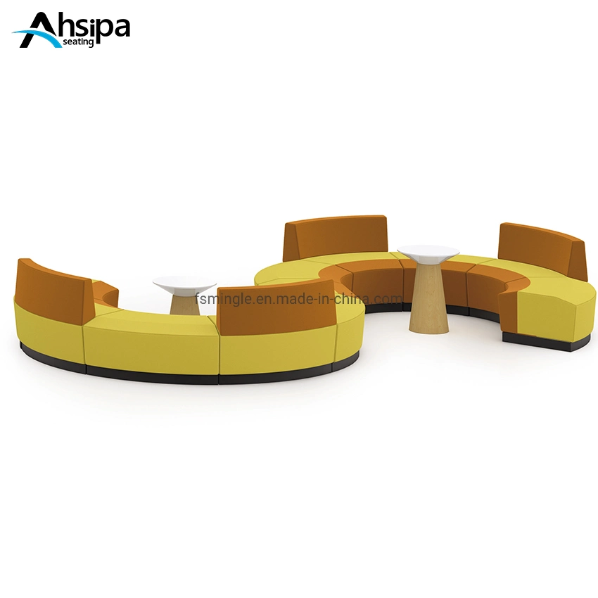 Modern Hotel Leisure Office Sofa Flexible Modular Design Fabric Seat Style Furniture