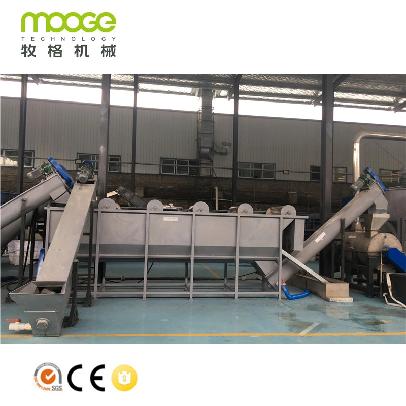 High Efficient PET Bottle Plastic Recycling Machine