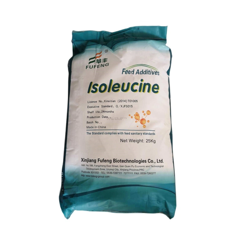 98.5% L-Isoleucine Feed Grade Animal Health Feed Additives