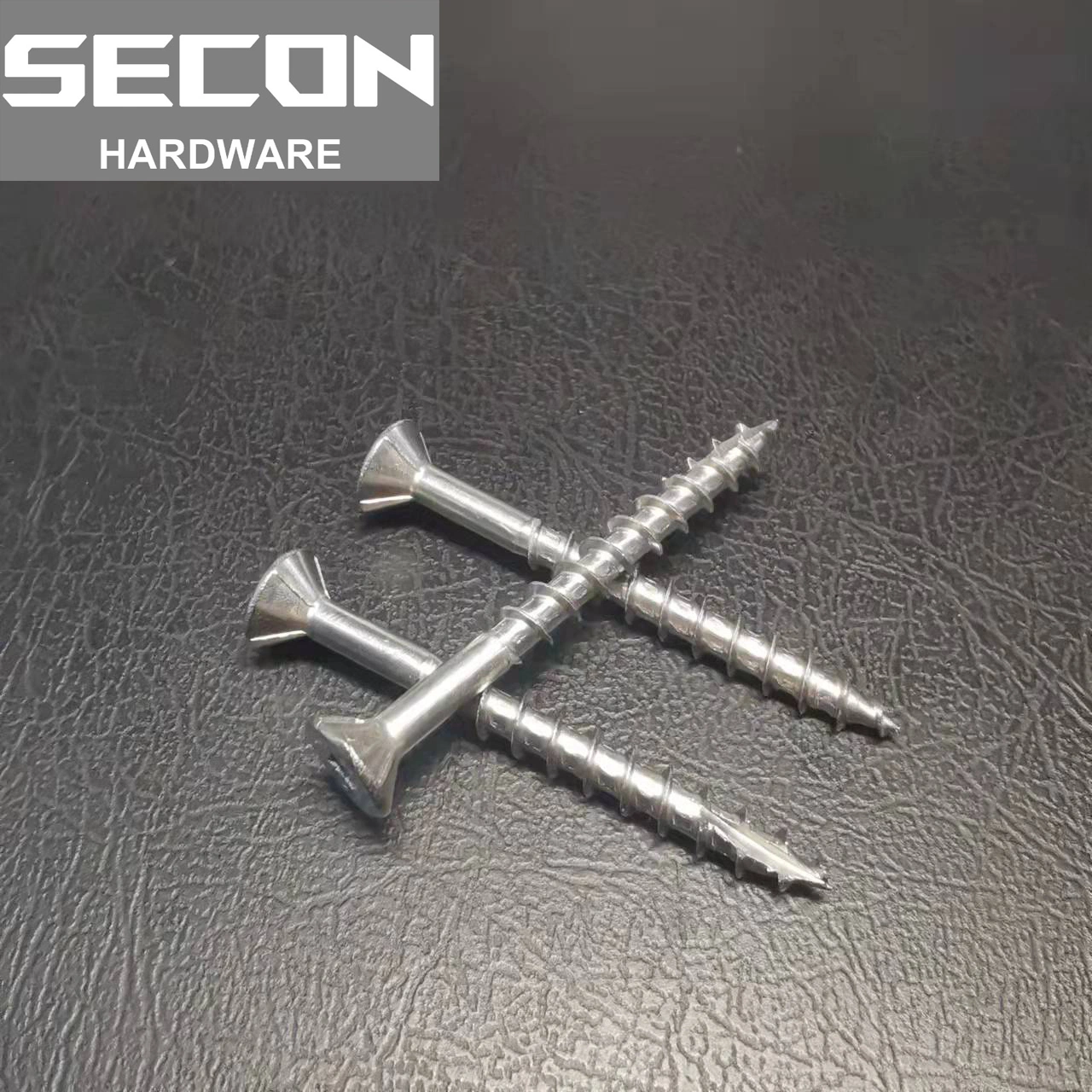 Made in China Stainless Steel Countersunk Square Drive Deck Screw/Wood Screw/Self Tapping Screw Grade A2-70 A4-70