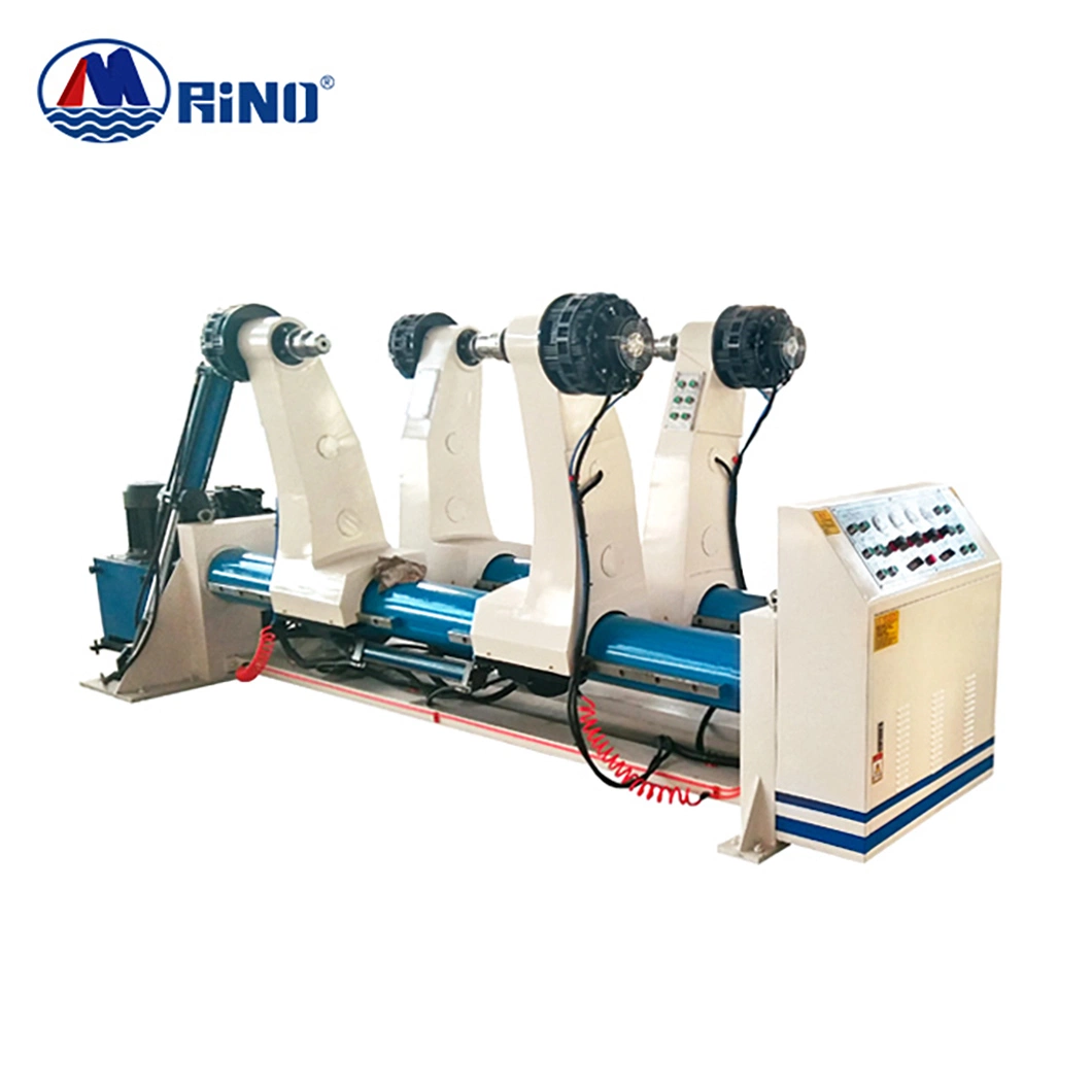 Hh-M1600/1800/2000/2200/2500 Corrugated Board Production Line Hydraulic Shaftless Paper Board Mill Roll Stand Machine