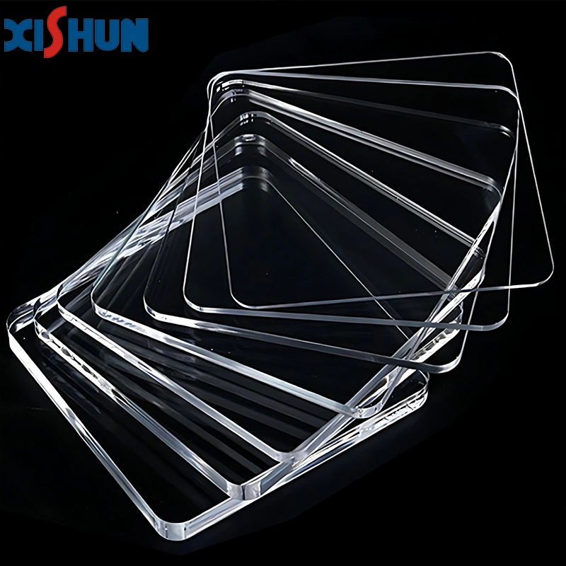 Xishun Anti UV Plexiglass Perspex PMMA Sheets 2mm 3mm 4mm 5mm 6mm 10mm Clear Cast Acrylic Sheet