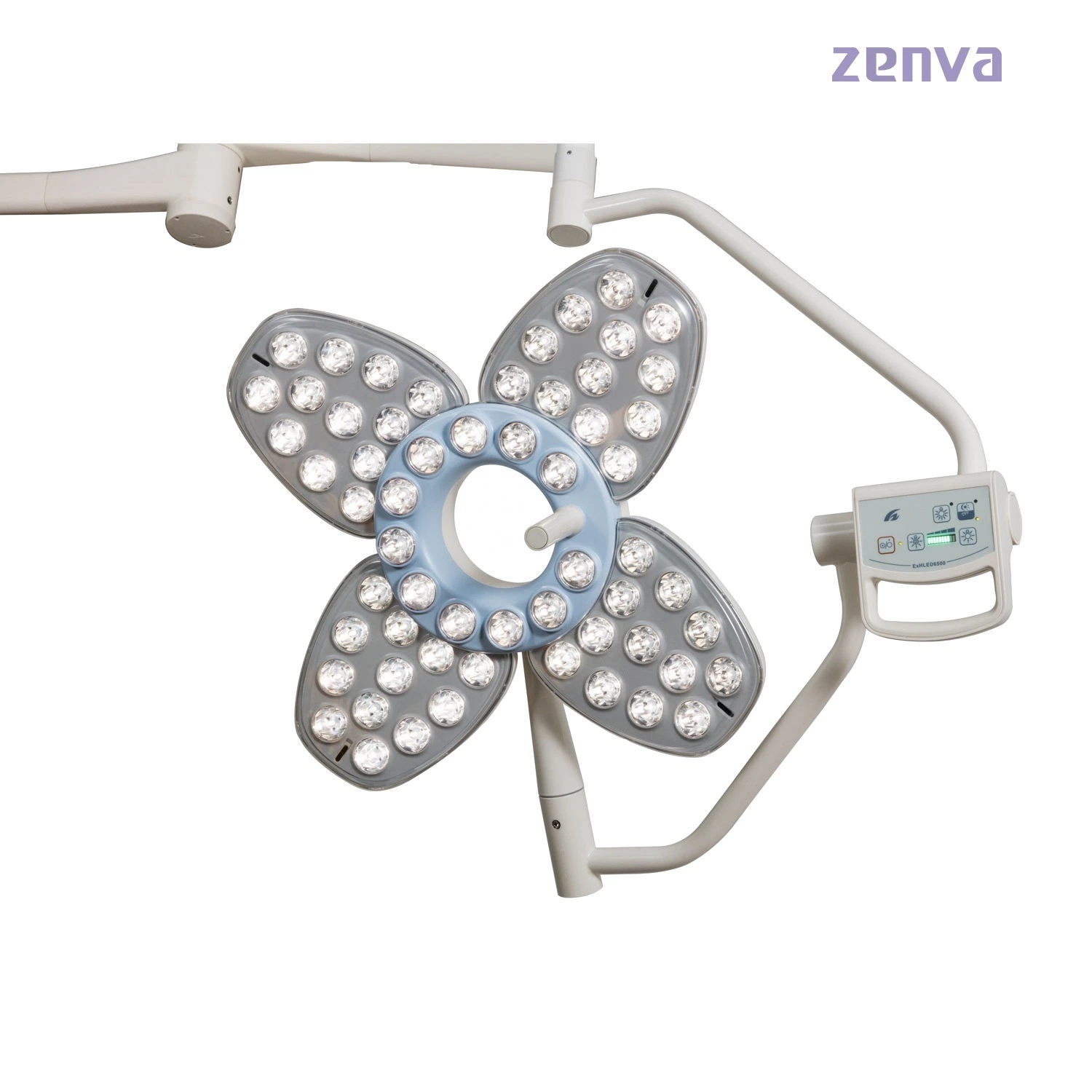 Modulares Ondal Spring Arm LED Shadowless Surgery Light mit zwei Kopfpolsterminen