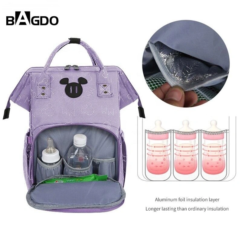 3 in 1 Waterproof Wet Large Diaper Backpack Sleeping Bags Maternity Bag