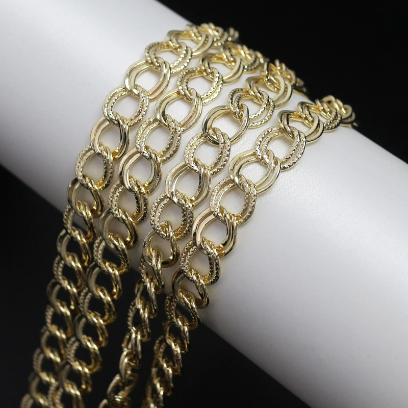 Decorative Metal Custom Bag Gold Chains Tx21089