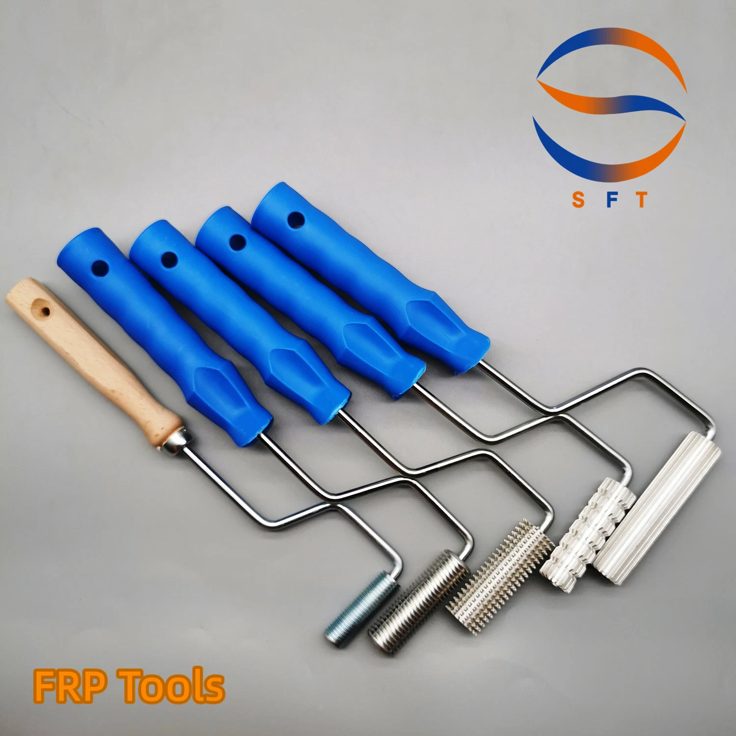 24mm Diameter Air Removal Rollers Roller Brushes for Fiberglass Laminating