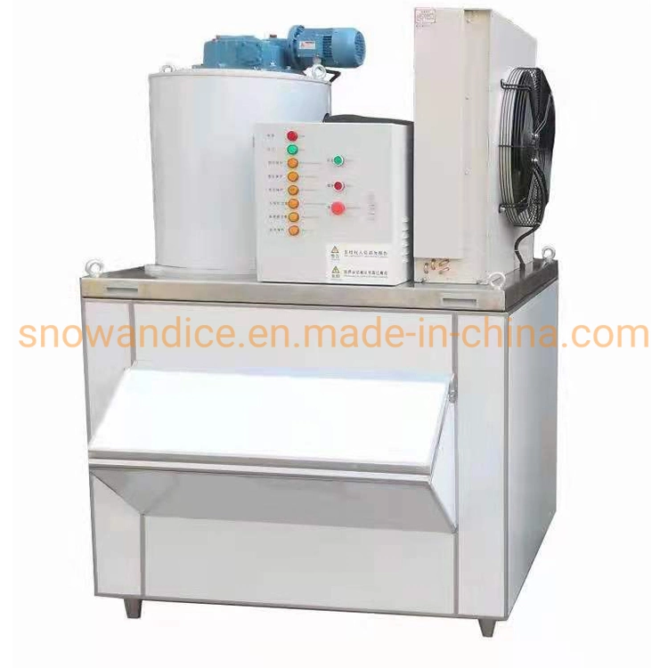 Industrial Ice Making Machine 300kg Flake Ice Machine for Fishery