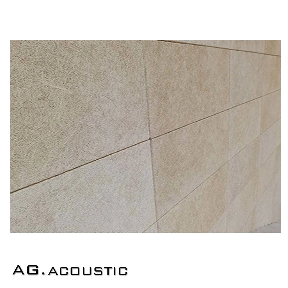 AG. Acoustic Decorative Board Painted Wood Fiber Wall Panels Sound Absorption Material