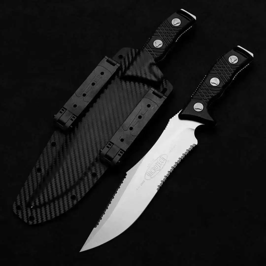 CNC Digital Overall Cutting Beautiful Curve Sharp Outdoor Camping Knife