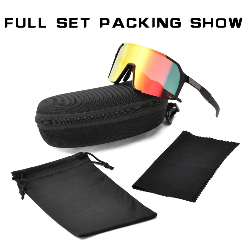 Top Selling Custom Logo UV400 Polarized Cycling Sunglasses Youth Outdoor Sport Running Sun Glasses