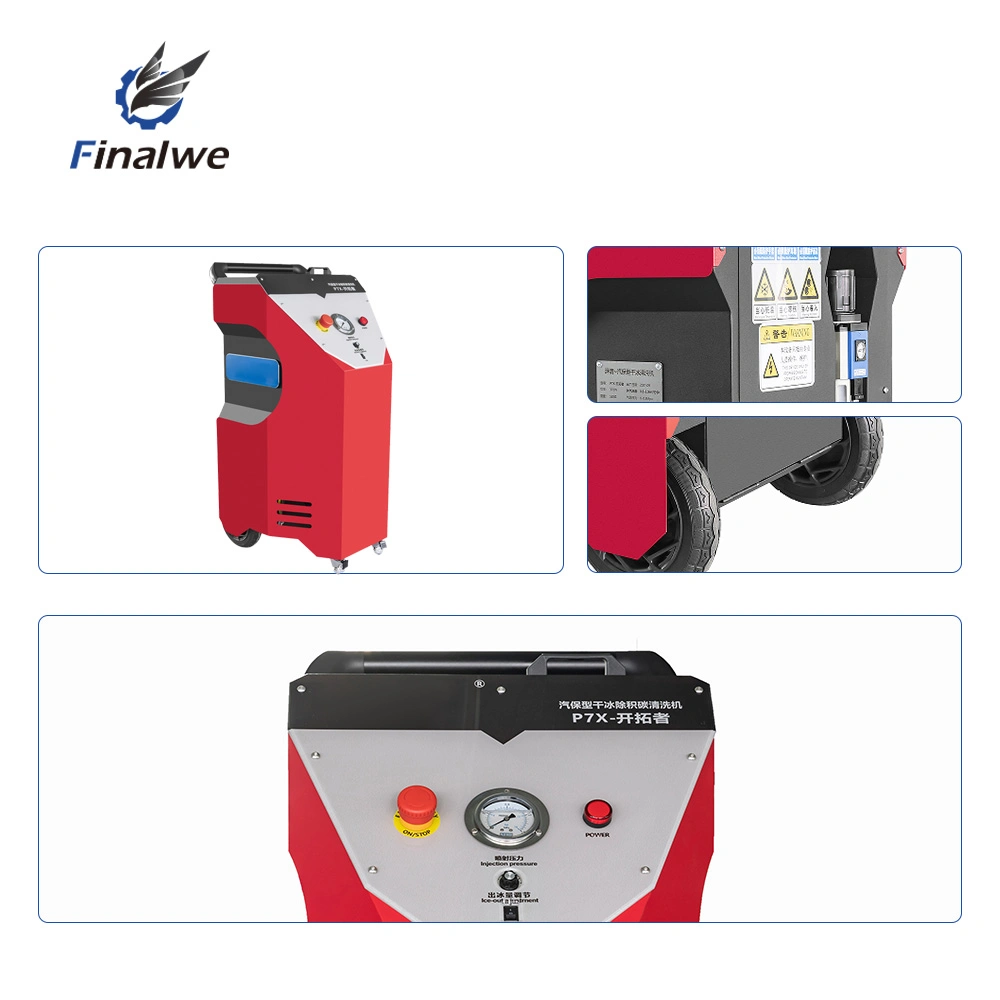 Finalwe Dry Ice Blasting Machine for Chemical Equipment & Pipelines