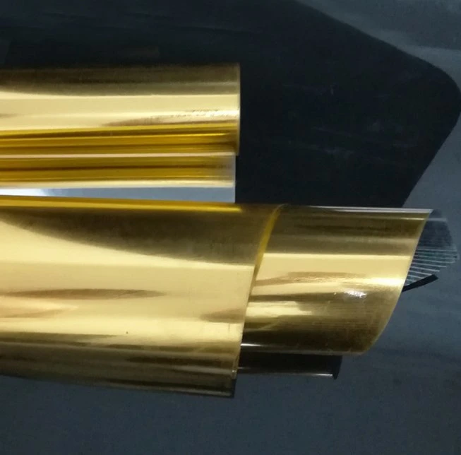 Gold Coated Metalized Pet Packaging Film