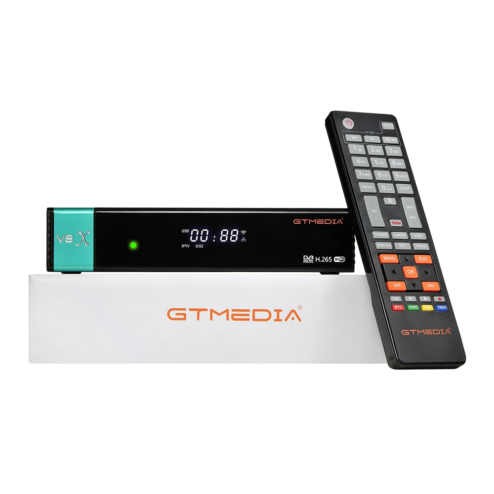 مستقبل الأقمار الصناعية Gtmedia V8X Europe DVB S2X S2