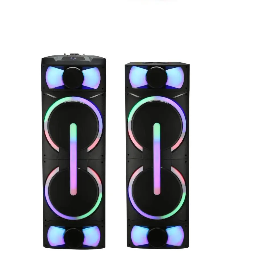 Diamond Factory 12 Inch Pair Speaker 2.0 Stage Tower Speaker Professional Audio Outdoor Wireless Speaker