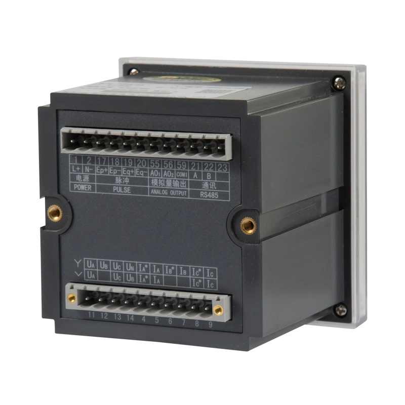 Acrel Pz96-E3/2MC 3 Phase 380V Digital LCD Multifunktion elektrische Leistung KWh-Messgerät mit RS485 Modbus-RTU und 1 Analogausgangsanschluss
