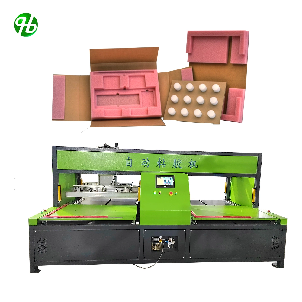 Foam to Wood Paper Hot Melt Gluing Machine Automatic Glue Laminating Machine