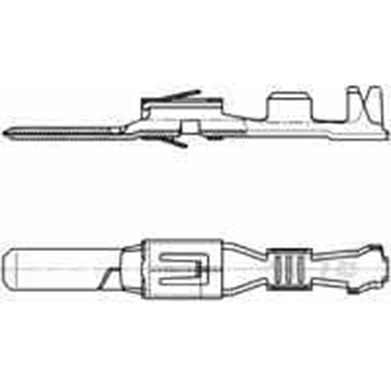 962883-1 Waterproof Wire Harness Tyco Automotive Connector