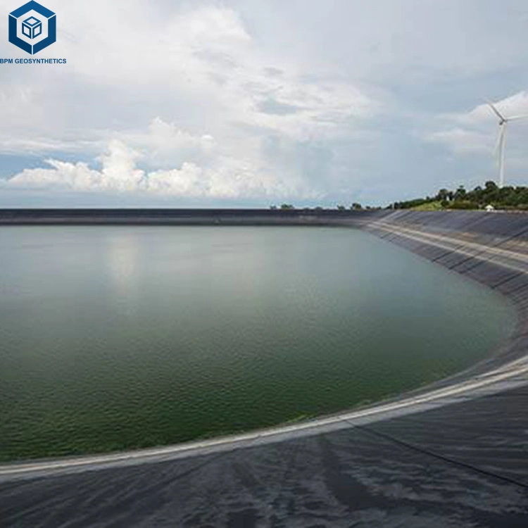 25X30 Solid Geomembrane Pond Liner Geomembranes for Reservoir in Indonesia