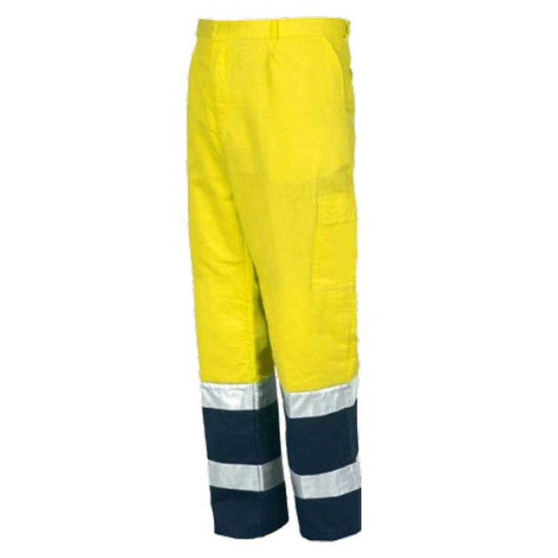 Logotipo personalizado Hi Vis pantalones pantalón de seguridad del tráfico de carga