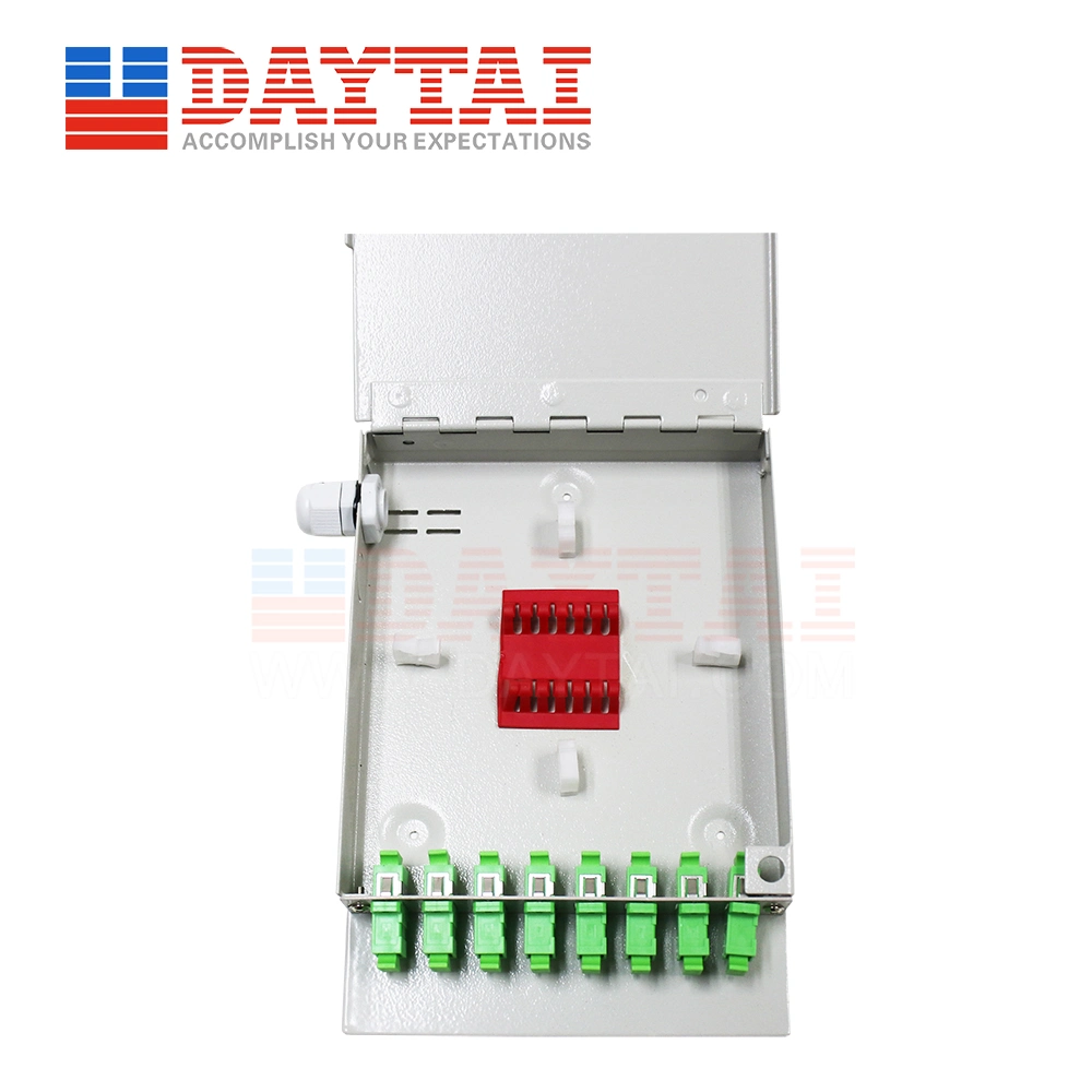 FTTH 8 Core Mini ODF Fiber Optical Distribution Box