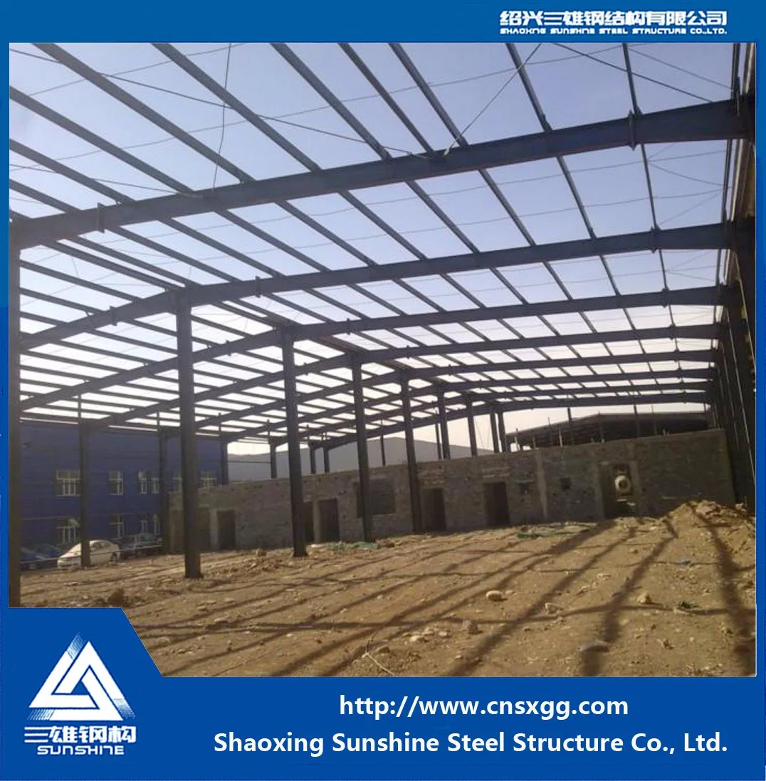 Prefab Designed Steel Structure Storage for Workshop Warehouse