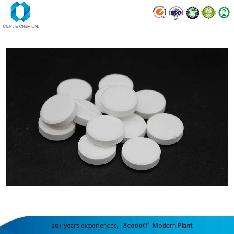 Water Purification Tablets Highly Effective Fungicide 56% SDIC Chlorine Tablets