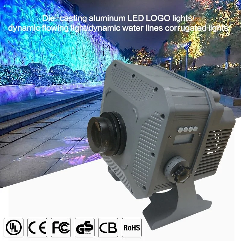 Hochleistungs-LED-Werbung Projektor Lampe Gebäude Outdoor Gobo Projektor 400W für Ferngespräche