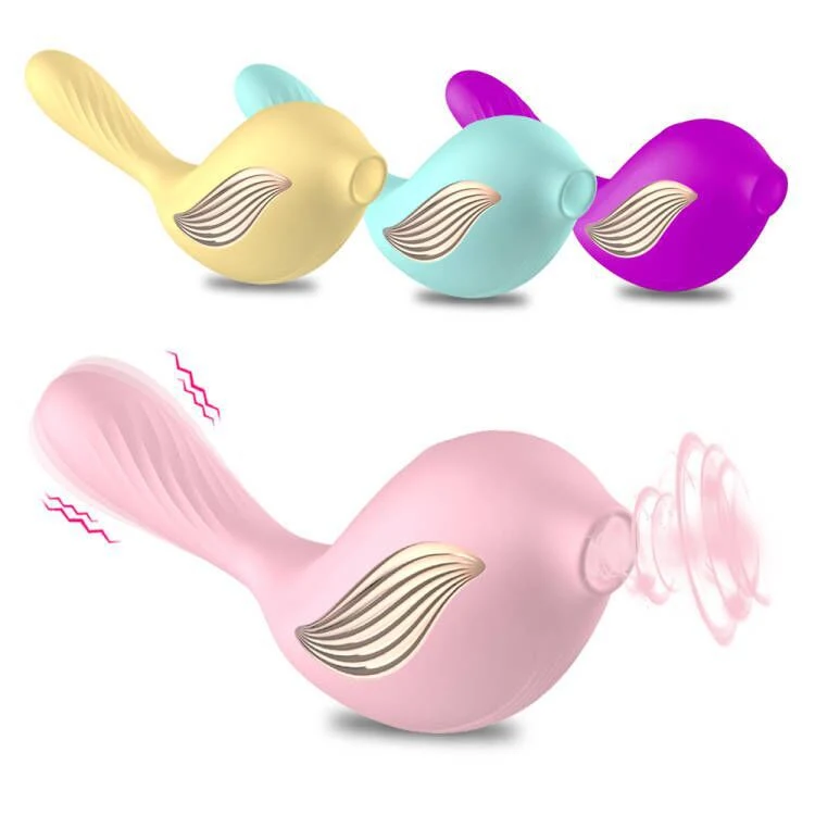 Charging Sucking Masturbation Massager Angel Bird Second-Generation Vibrator Vibrating Eggs