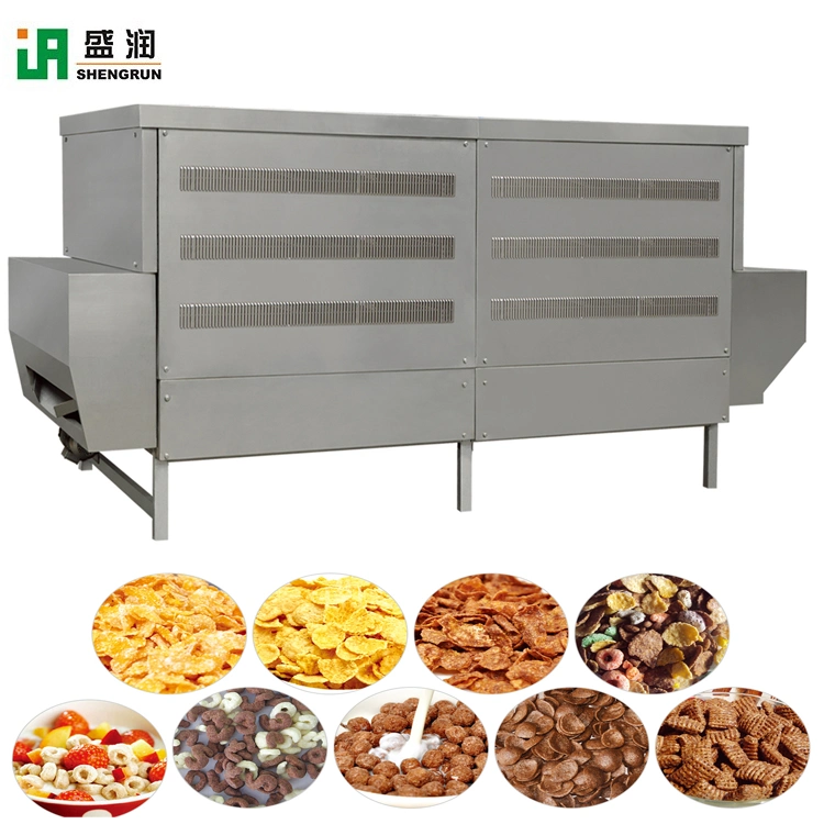 Multifunction Corn Flakes Production Line Maker Corn Flakes Breakfast Cereal Production Line for Sale