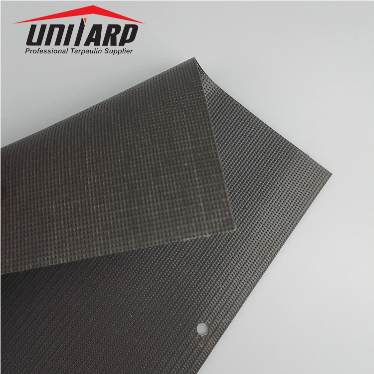 Popular Truck Cover Awning PVC Fabrics 1000d 9*9 240GSM PVC Coated Polyester Mesh